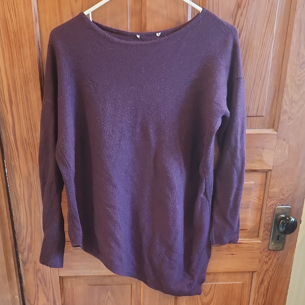 Purple Long Sleeve Sweater